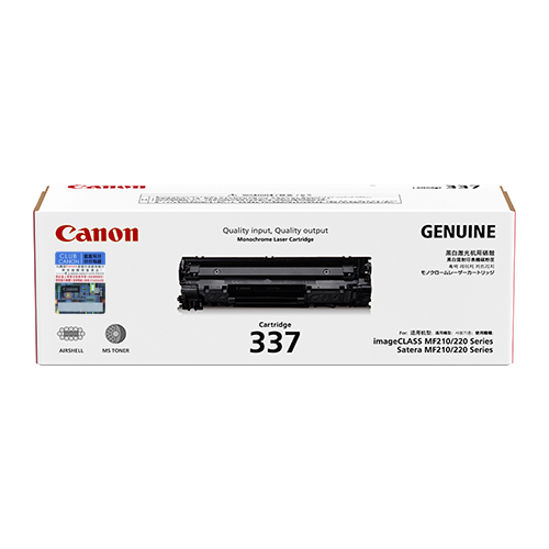 Mực in Canon 337, Black toner Cartridge (337)